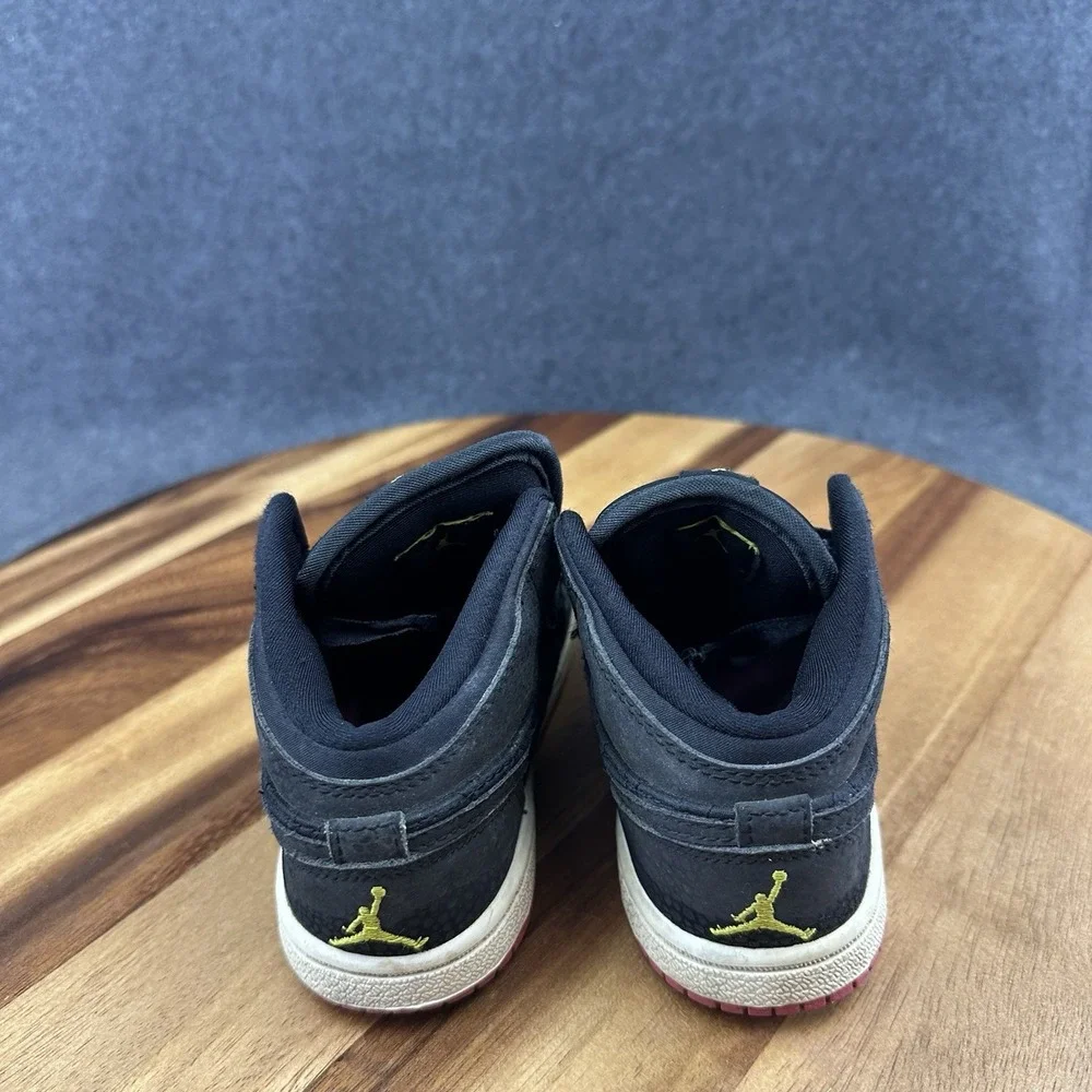 Nike Air Jordan 1 Toddler (PS) Pink/Black 2011 Size 9C 364773-008